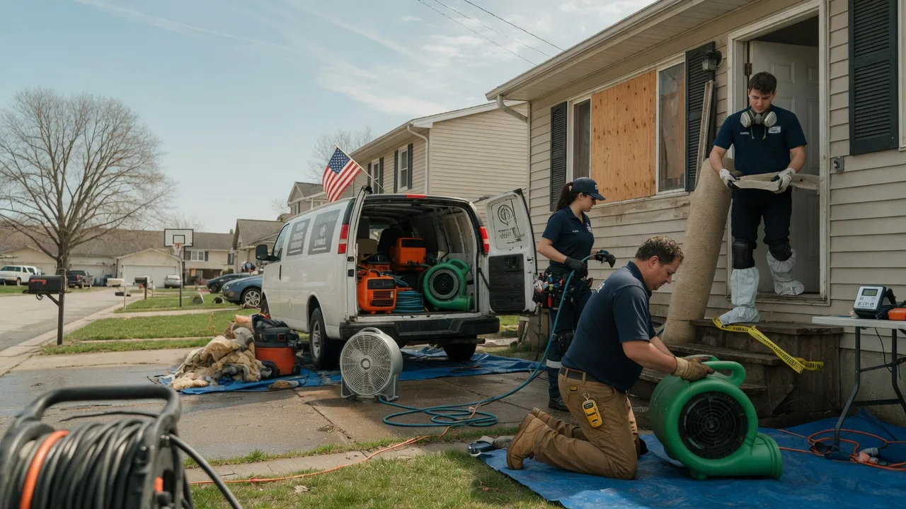 Water Damage Restoration in Nevada, TX near me